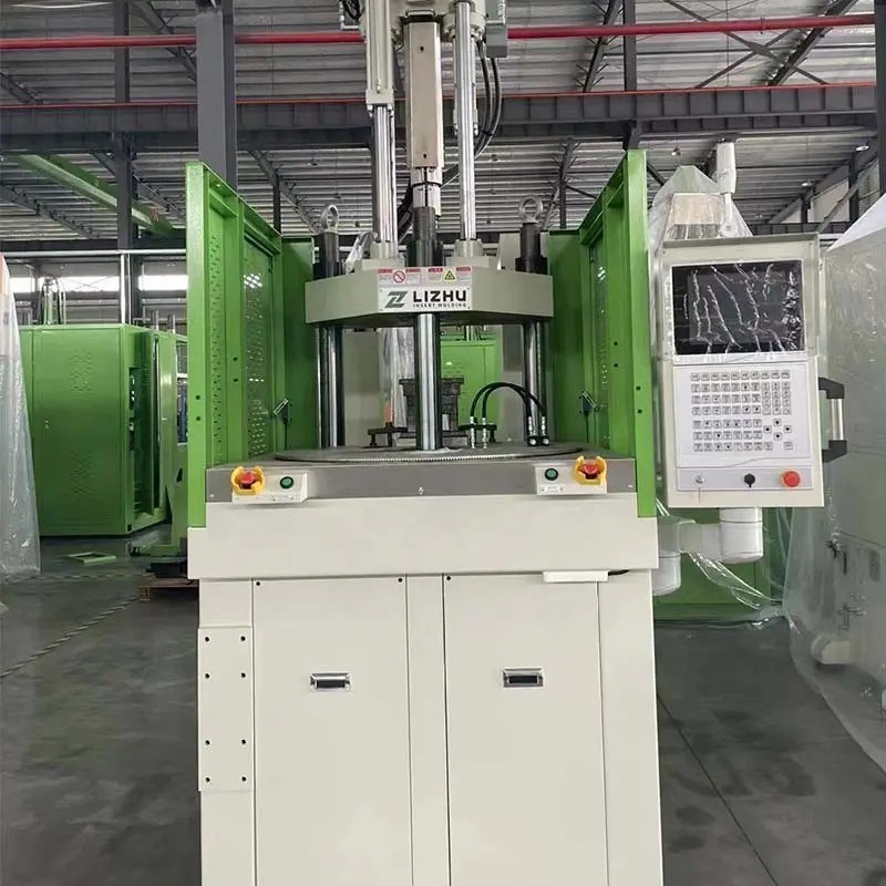 100 Ton Döner Tablalı Dikey Enjeksiyon Makinesi